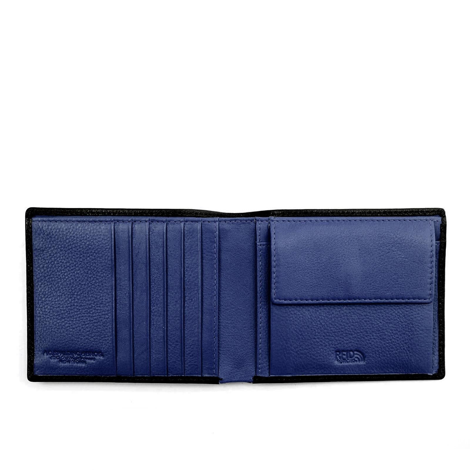 MANHATTAN COLOR HORIZ. 6CC +COINS HOLDER WALLET