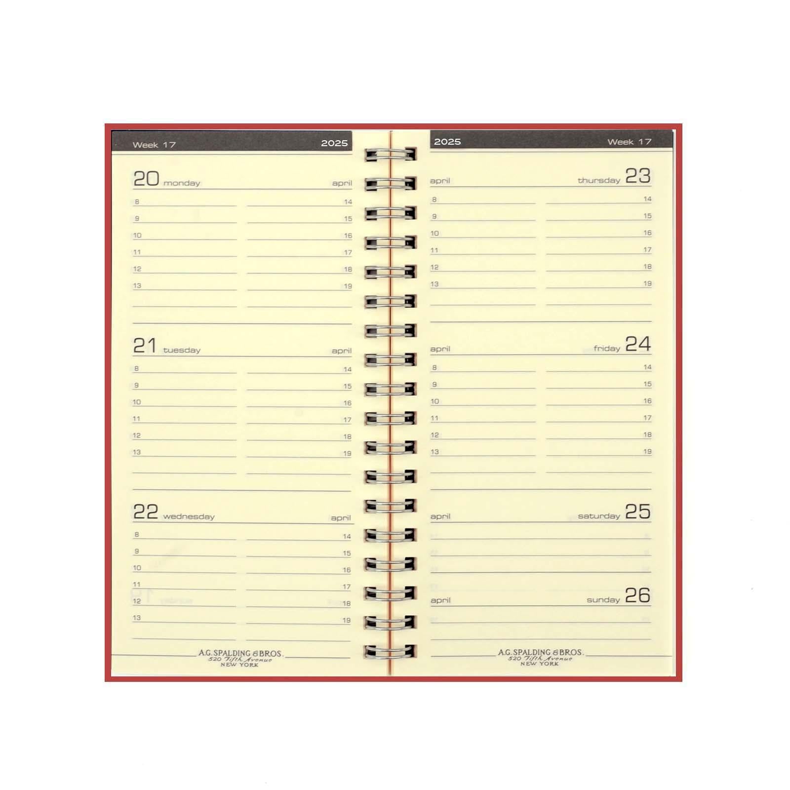 Agenda Spirale Pocket