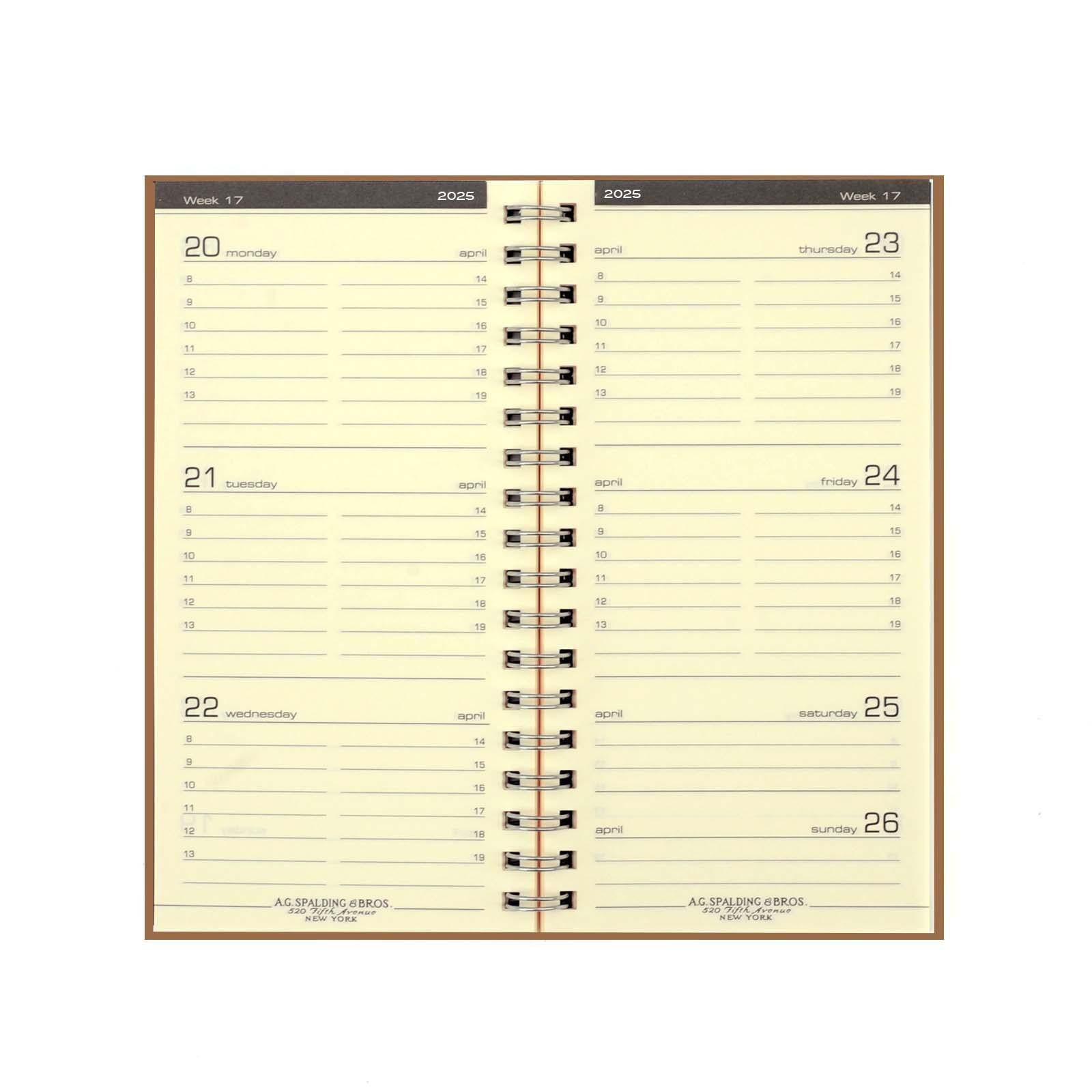 Agenda Spirale Pocket