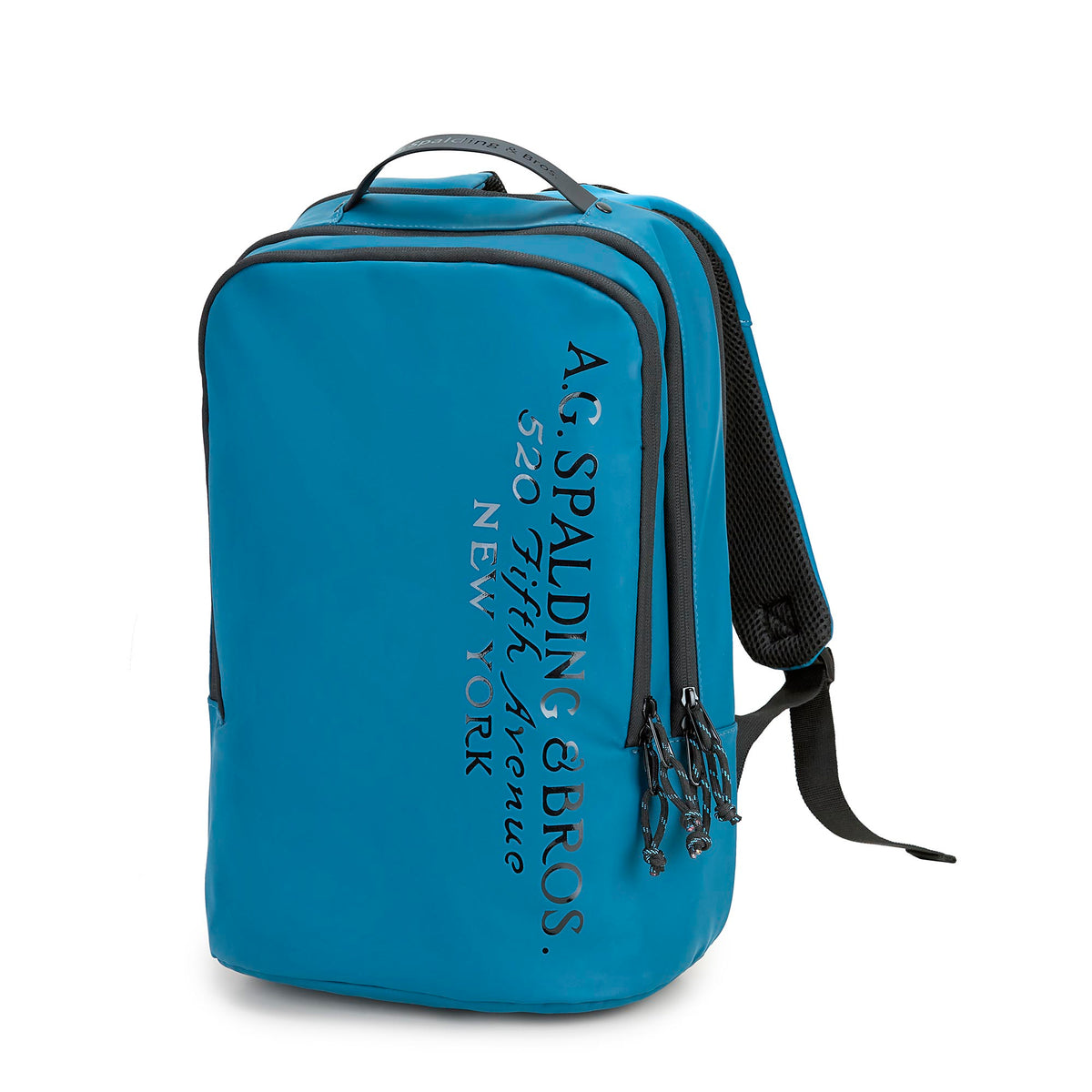 RUBBER 17" LAPTOP BACKPACK / PEACOCK BLUE