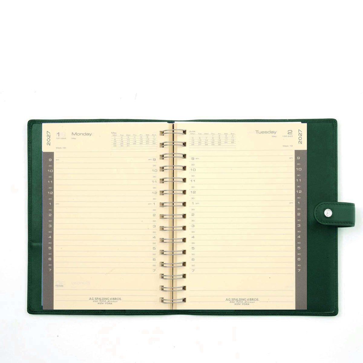 Chelsea Leather Daily Diary 2027