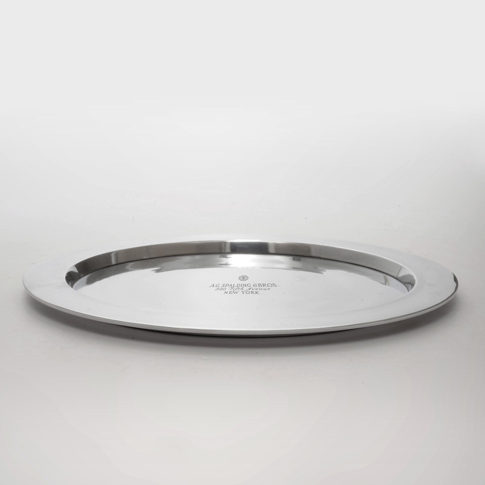 PIATTO DECORATIVO TONDO ALLUMINIO MEDIUM