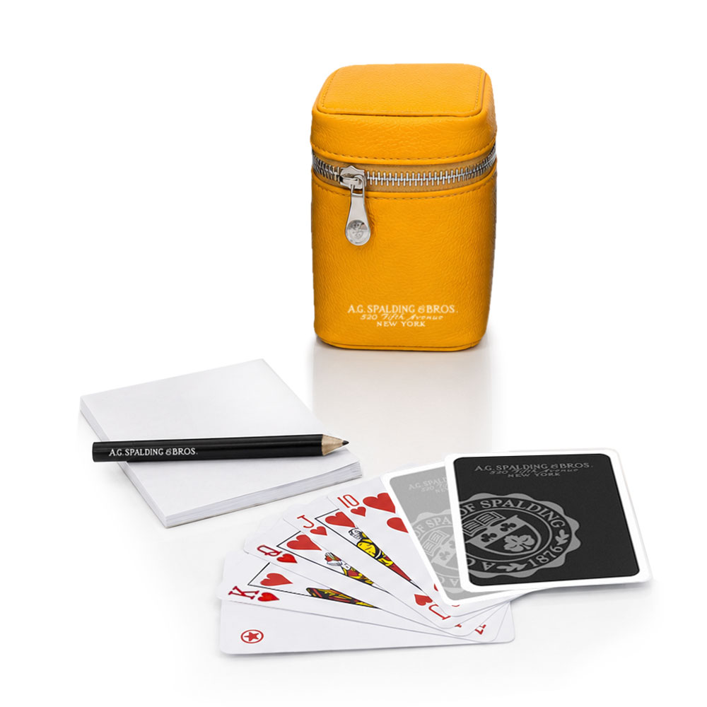 Playing Card Set / Yellow