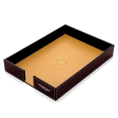 LEATHER COMPUTER HOLDER 15/6" TOURIST