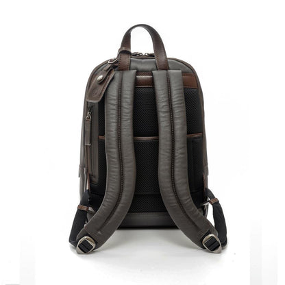 Zaino Round Medium Tech Leather
