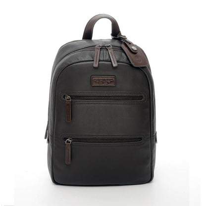 Zaino Round Medium Tech Leather