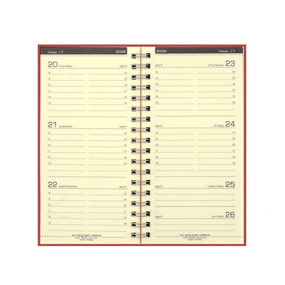 Agenda Spirale Pocket