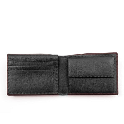 Portafoglio con flap -12 cc + portamonete
