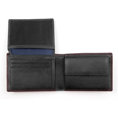 Portafoglio con flap -12 cc + portamonete