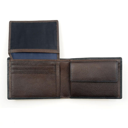 Portafoglio con flap -12 cc + portamonete