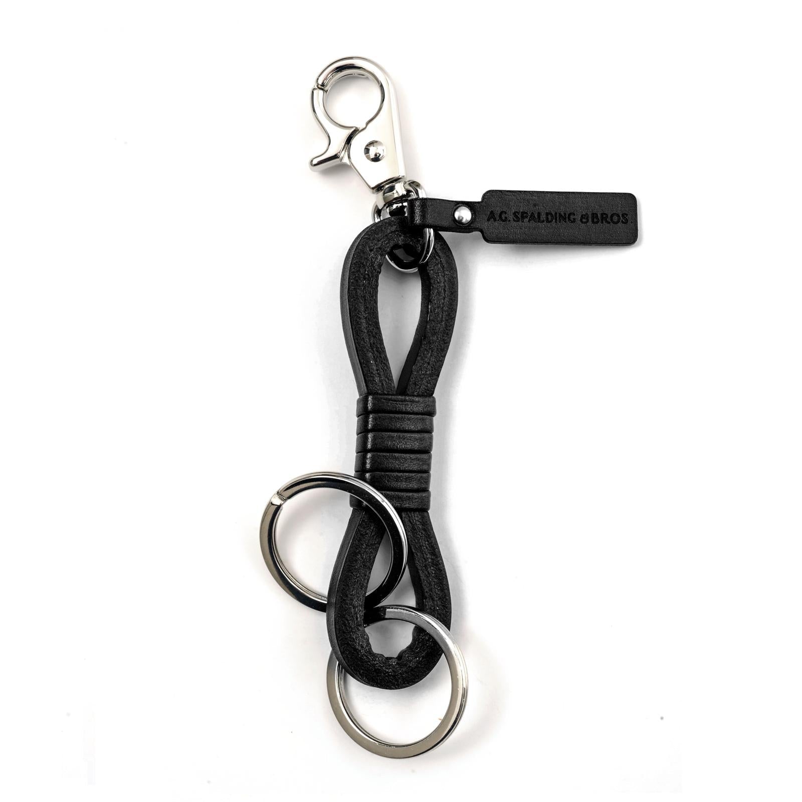Double Leather key ring