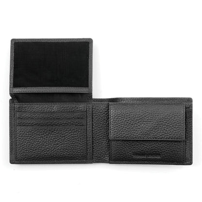 PORTAFOGLIO ORRIZONTALE 6CC -FLAP PORTA DOC +PORTAMONETE FULL GRAIN