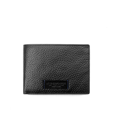 PORTAFOGLIO ORRIZONTALE 12CC CON FLAP REMOVIBILE +PORTA DOC FULL GRAIN