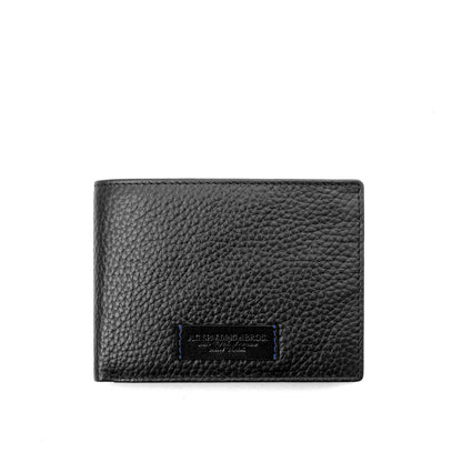 PORTAFOGLIO ORRIZONTALE 12CC CON FLAP REMOVIBILE +PORTA DOC FULL GRAIN
