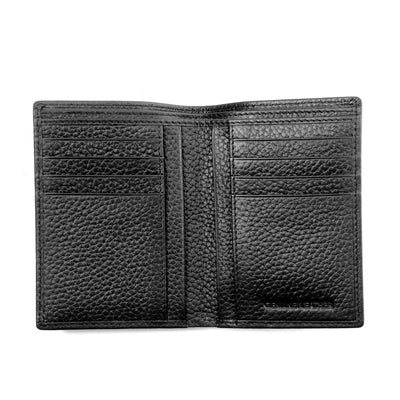 8 CC FULL GRAIN VERTICAL WALLET