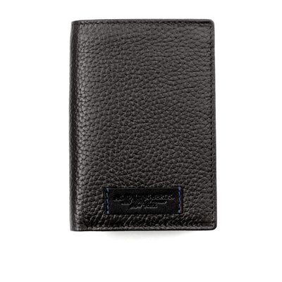 8 CC FULL GRAIN VERTICAL WALLET