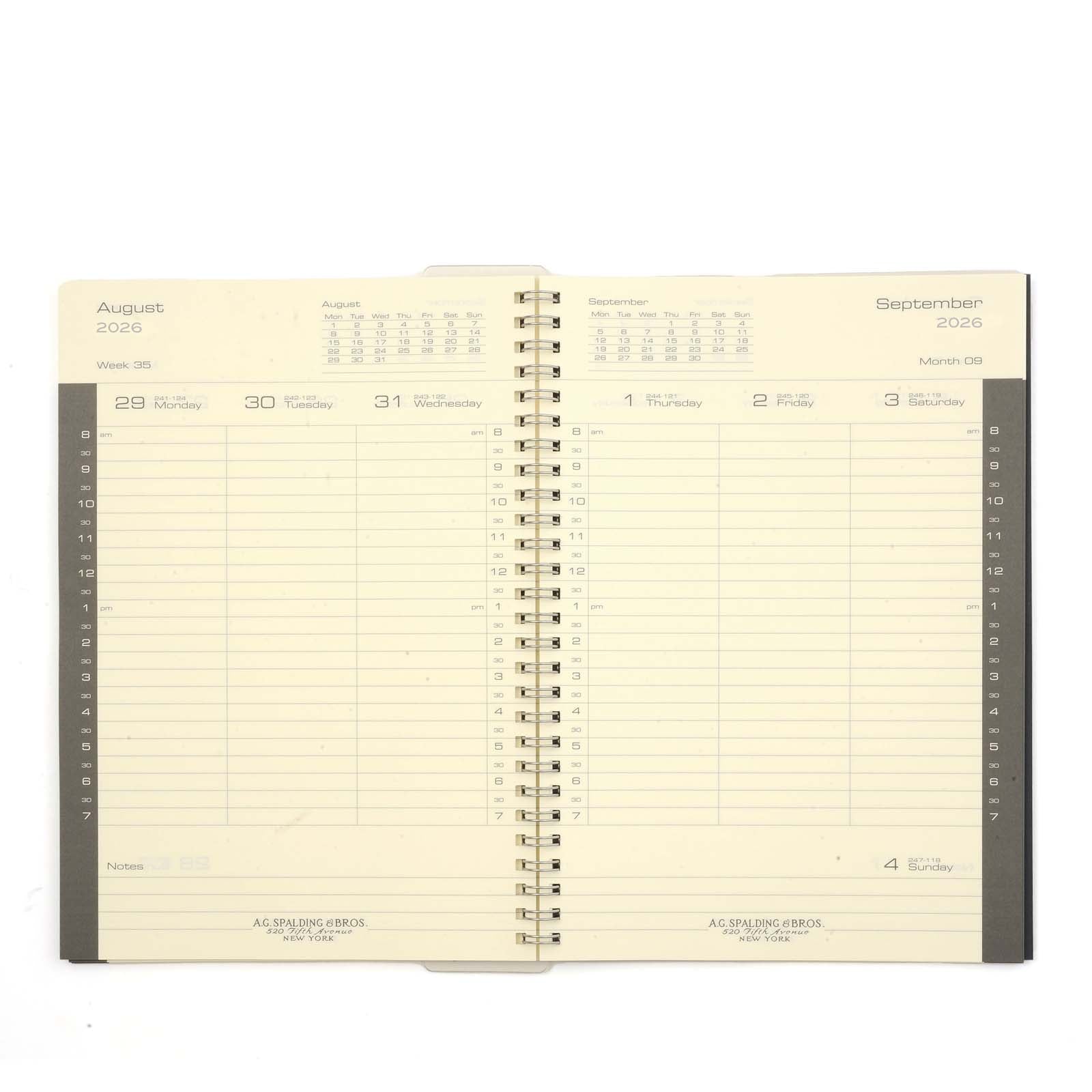RICAMBIO AGENDA SETTIMANALE