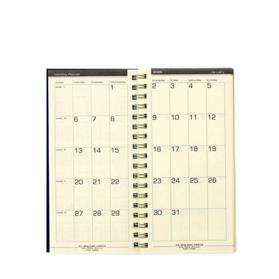 RICAMBIO AGENDA SPIRALE POCKET 2027