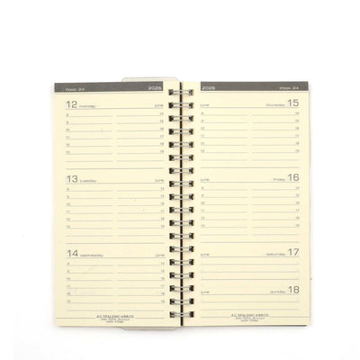 RICAMBIO AGENDA SPIRALE POCKET 2027