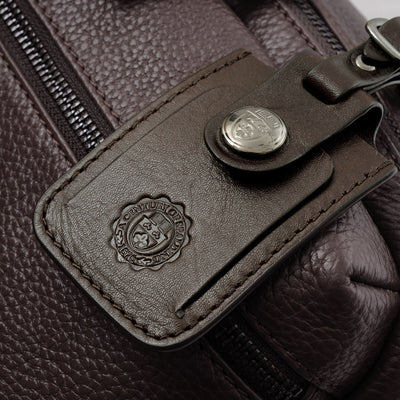 SQUARE FULL GRAIN BACKPACK