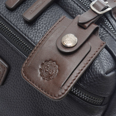 SQUARE FULL GRAIN BACKPACK