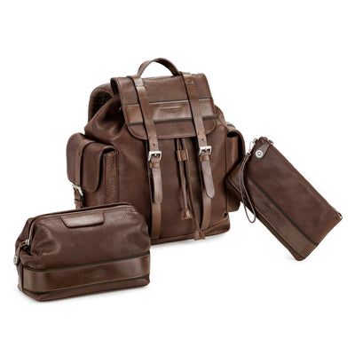 MOUNTAIN ANNIVERSARY BACKPACK / DARK BROWN