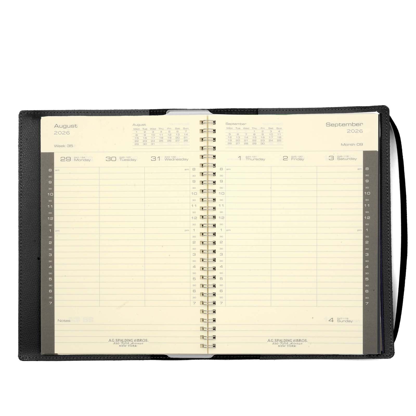 AGENDA IN PELLE SETTIMANALE EASY LEATHER