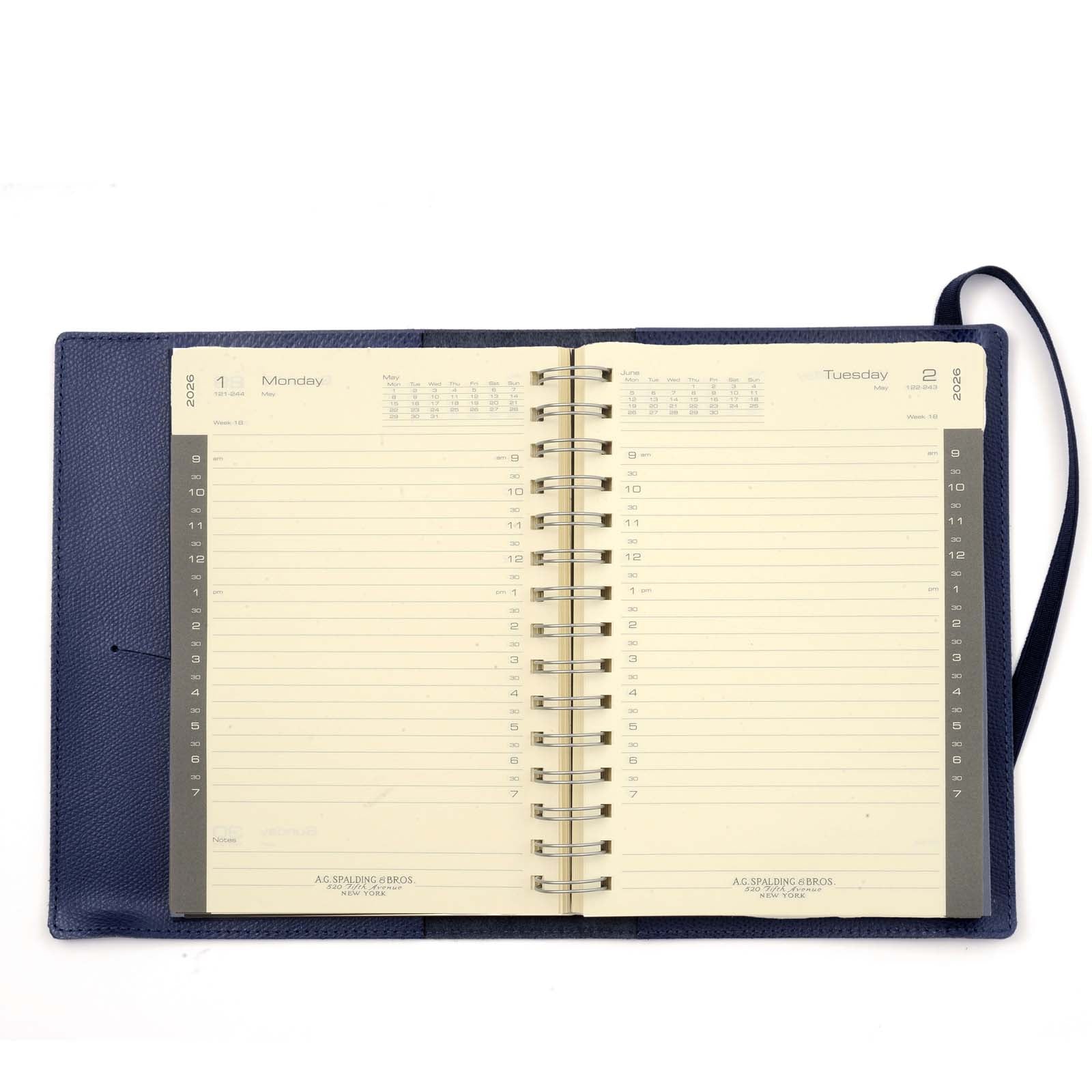 AGENDA IN PELLE GIORNALIERA EASY LEATHER