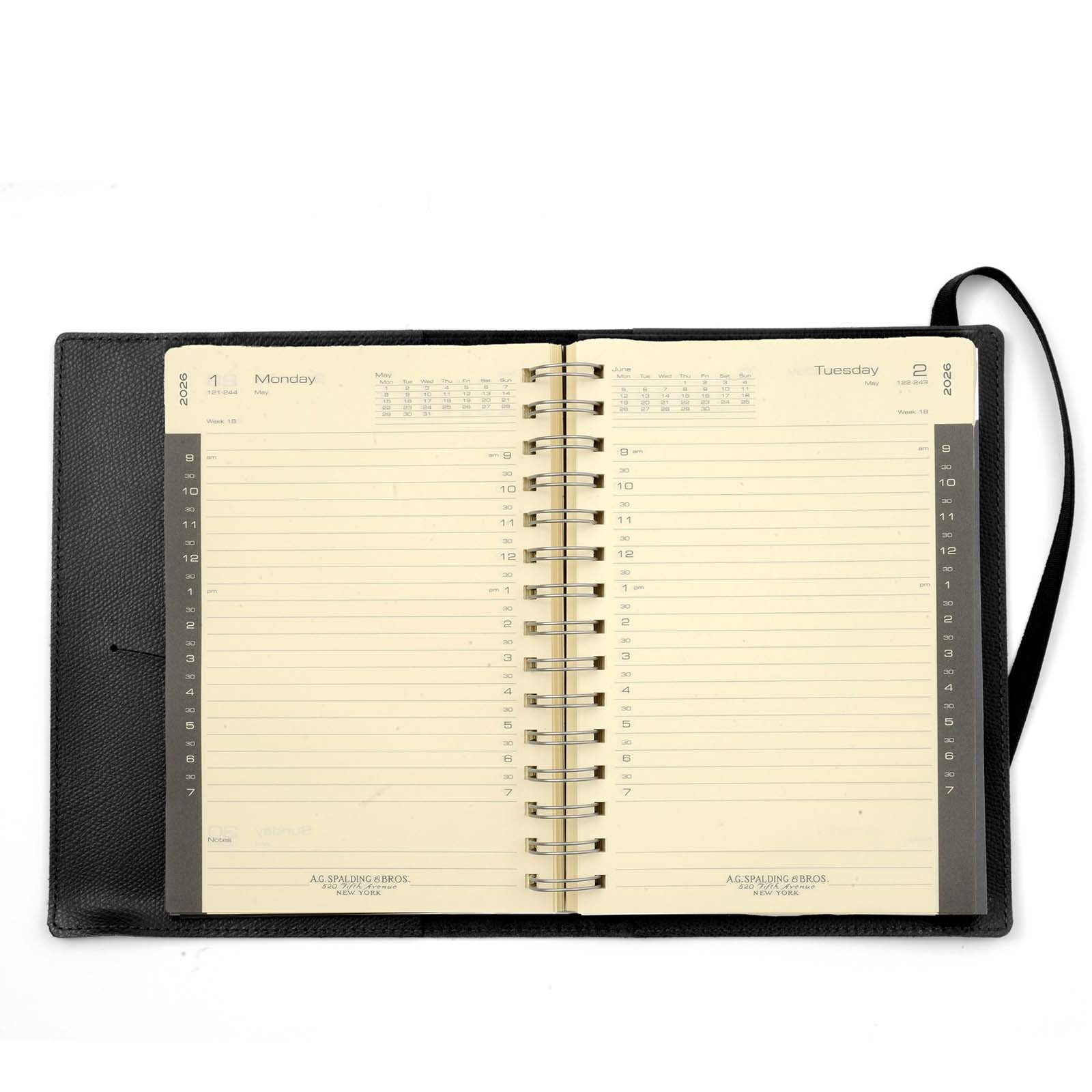 AGENDA IN PELLE GIORNALIERA EASY LEATHER