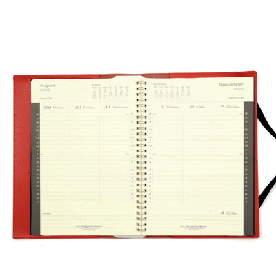 AGENDA SETTIMANALE EASY LEATHER 2027