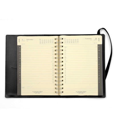 EASY LEATHER DAILY PLANNER 2027