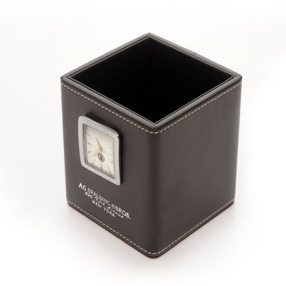 PORTA PENNE/ OROLOGIO