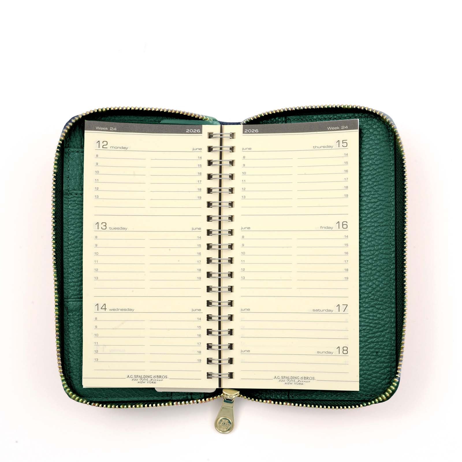 AGENDA POCKET IN PELLE TIFFANY