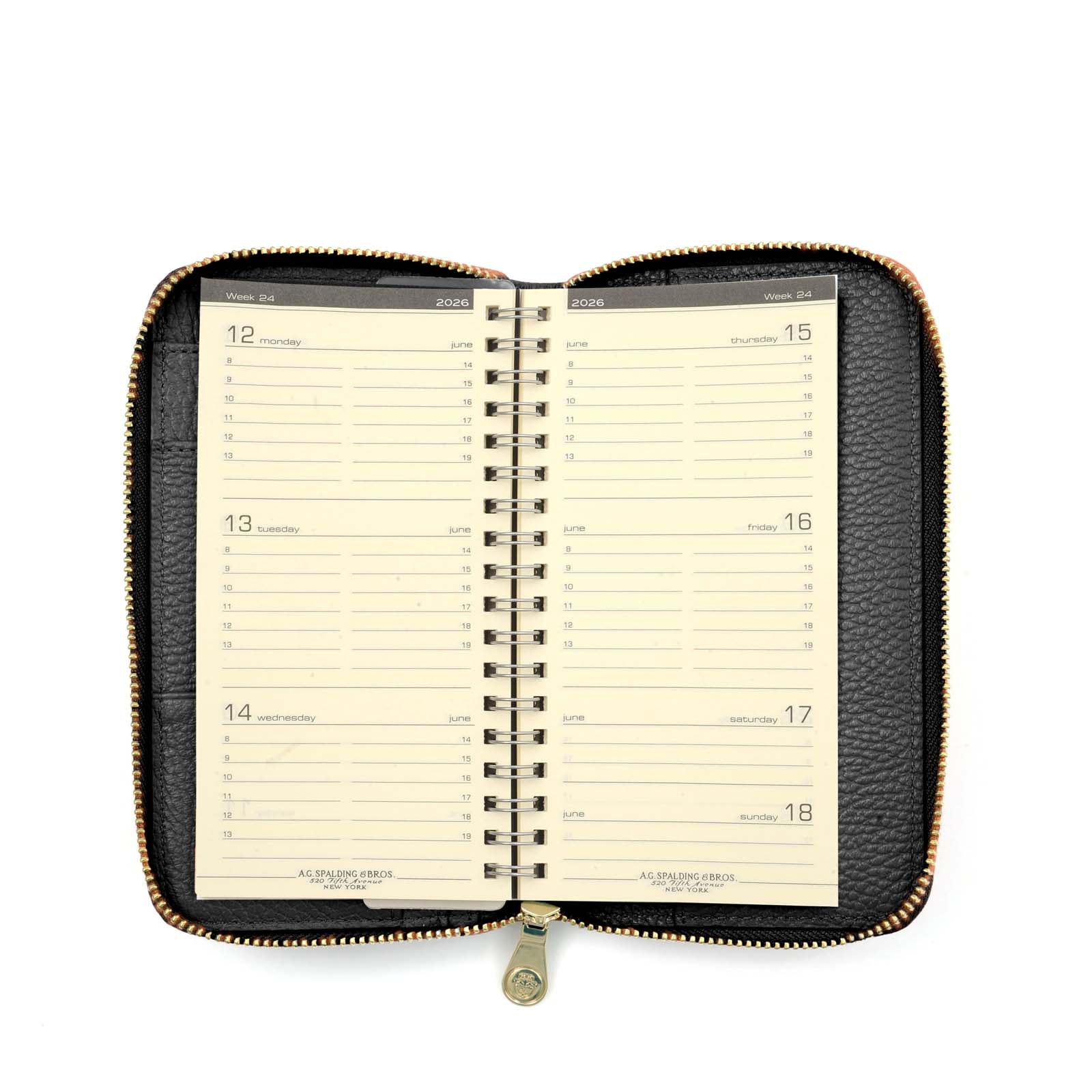 AGENDA POCKET IN PELLE TIFFANY