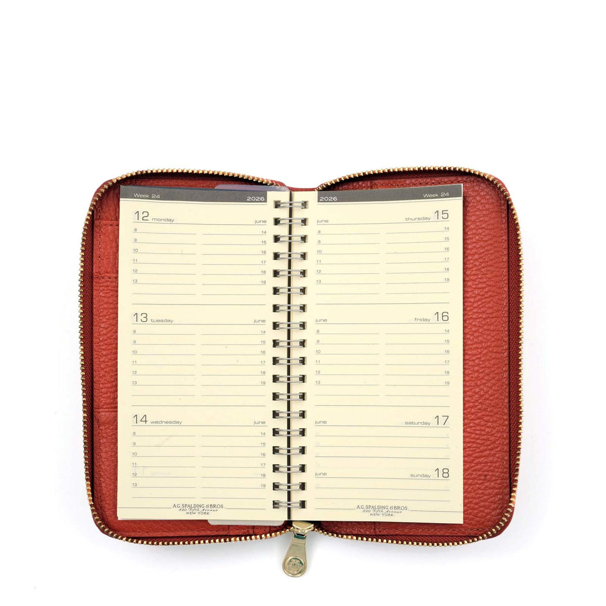 TIFFANY 2027 POCKET LEATHER PLANNER