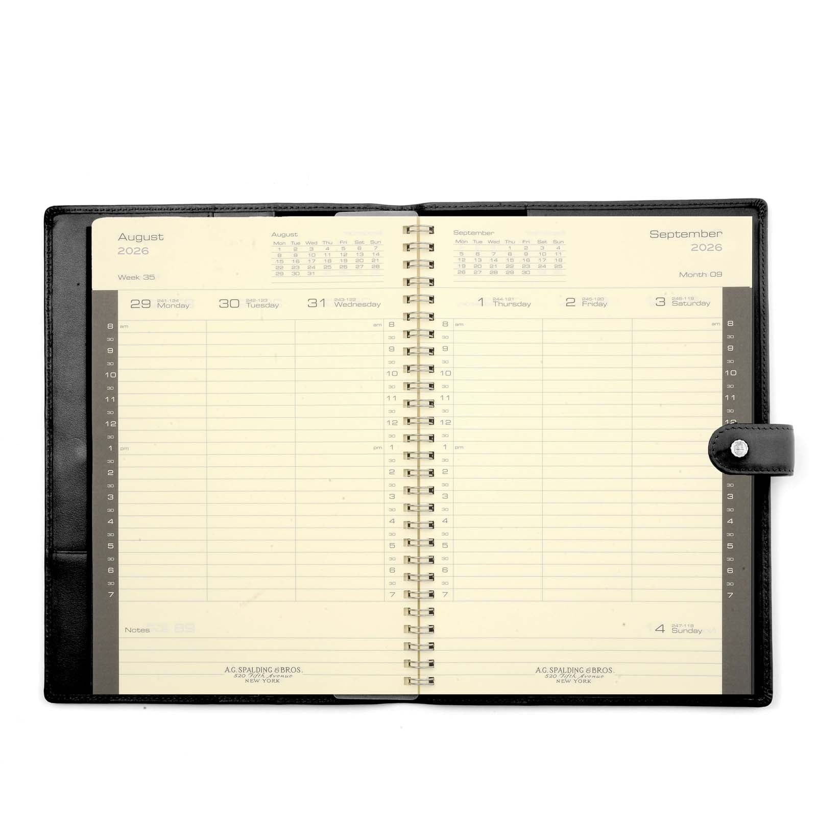 AGENDA IN PELLE SETTIMANALE CHELSEA