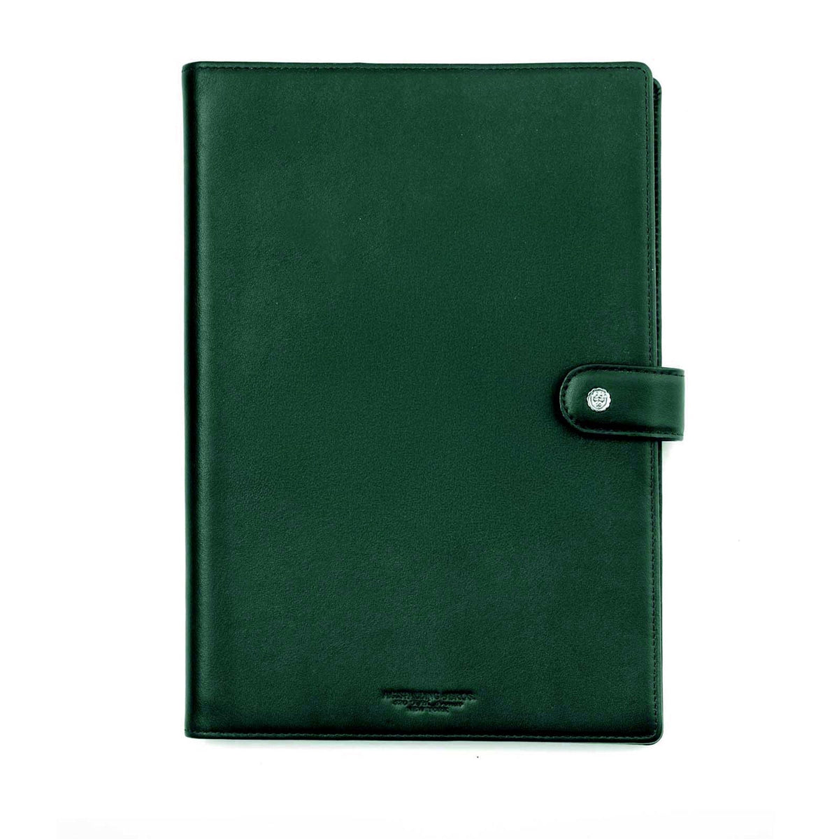 CHELSEA 2027 WEEKLY LEATHER PLANNER - GREEN