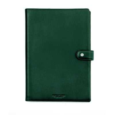 CHELSEA 2027 WEEKLY LEATHER PLANNER - GREEN
