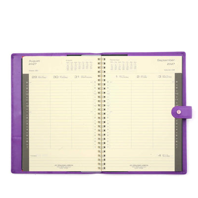 CHELSEA 2027 WEEKLY LEATHER PLANNER