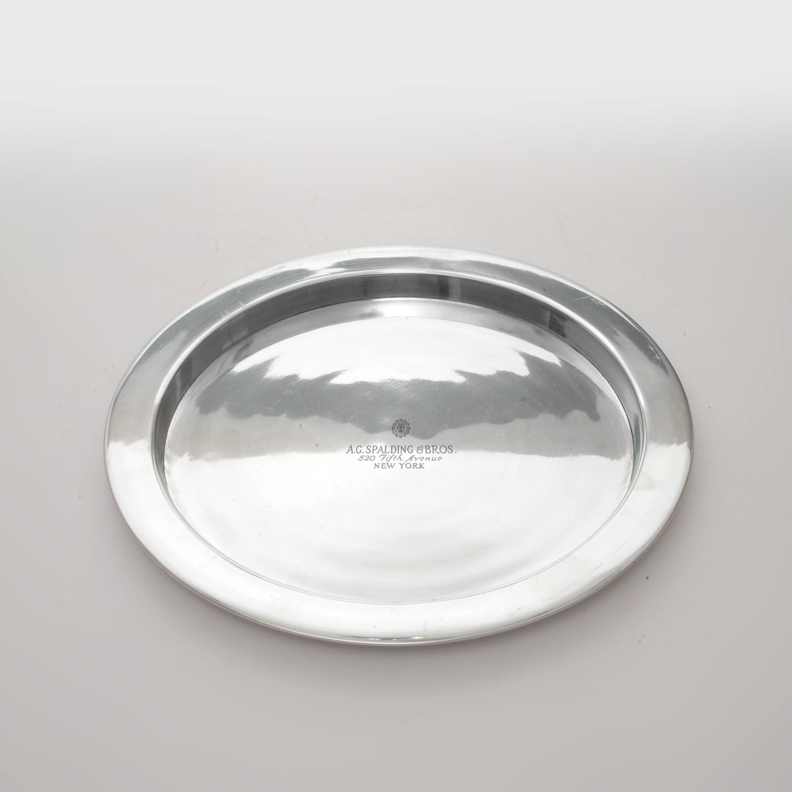 PIATTO DECORATIVO TONDO ALLUMINIO LARGE