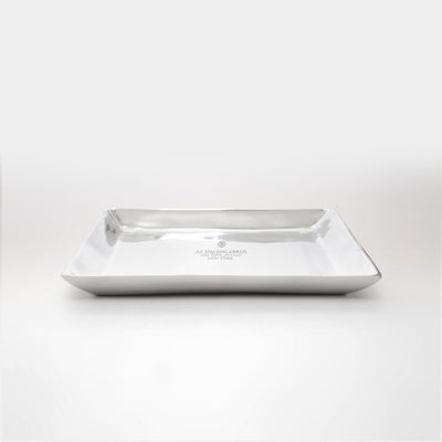 PIATTO DECORATIVO QUADRATO ALLUMINIO MEDIUM
