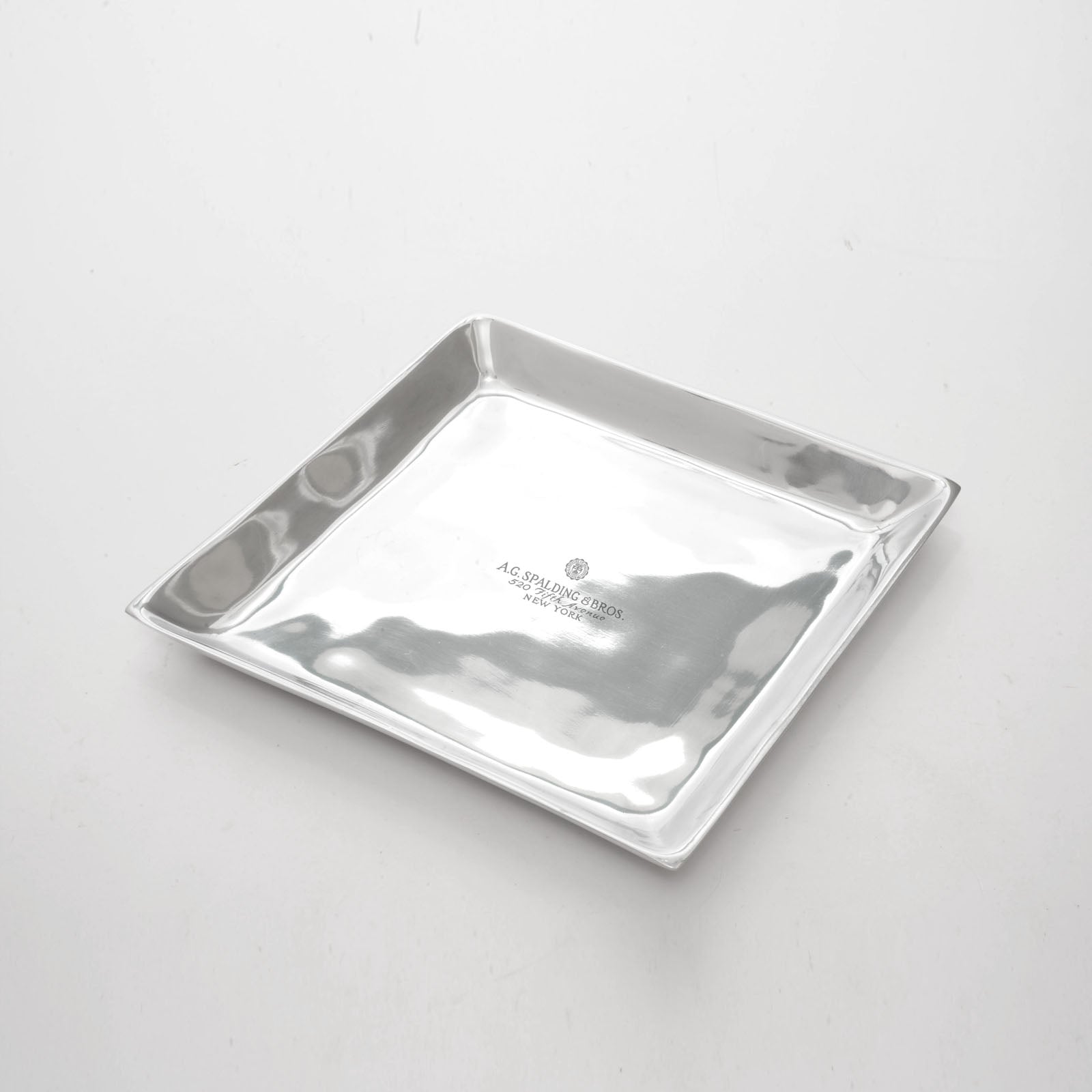PIATTO DECORATIVO QUADRATO ALLUMINIO MEDIUM