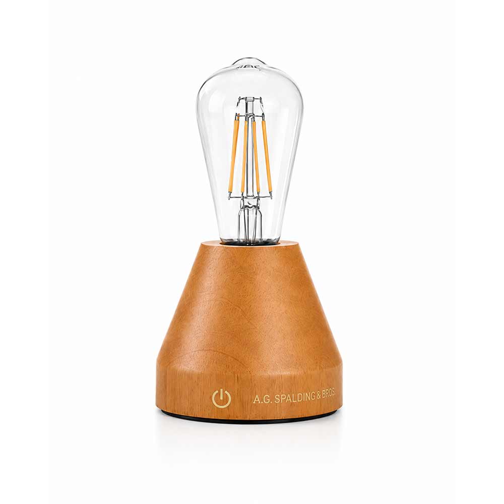 Lampada Touch Vintage / Legno
